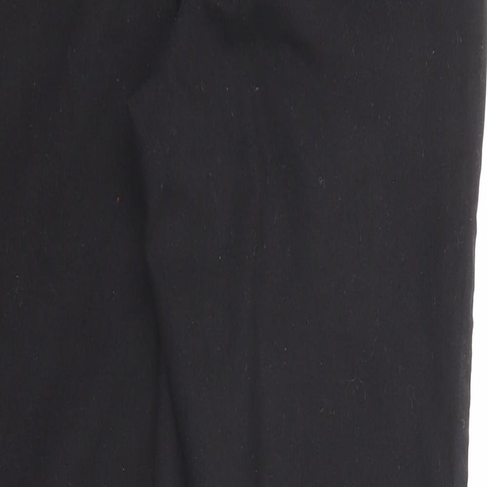 Brand and care label for /Denim women’s black cotton jegging jeans, size UK 10, regular
