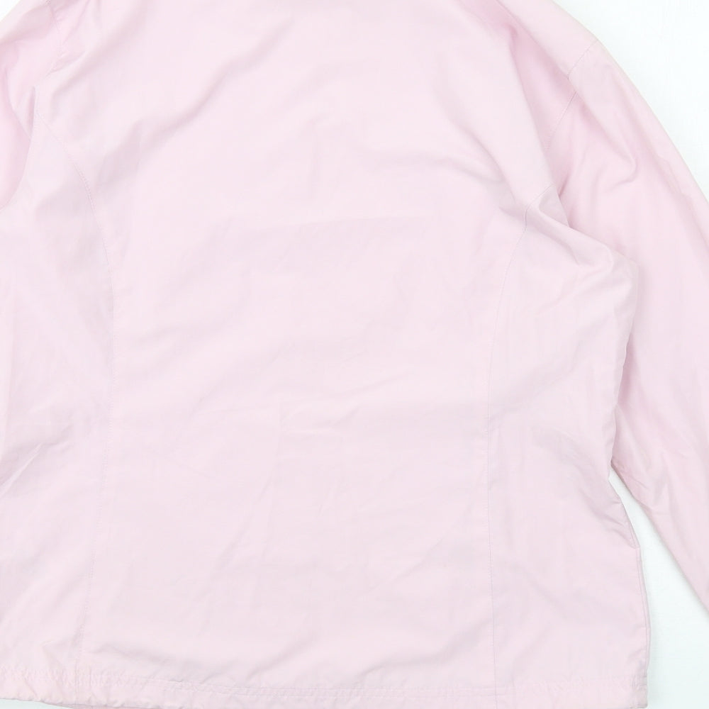 Callaway Womens Pink Jacket Size M Zip
