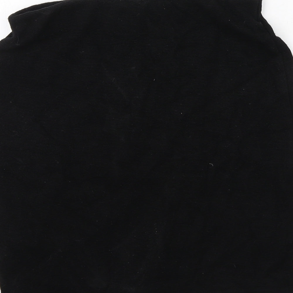 FOREVER 21 Womens Black Viscose A-Line Skirt Size XS