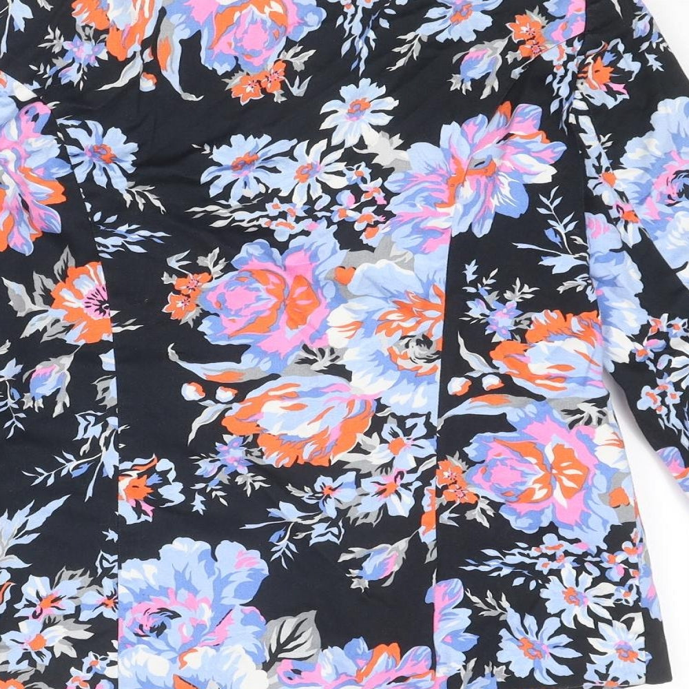 ASOS Womens Multicoloured Floral Jacket Blazer Size 10