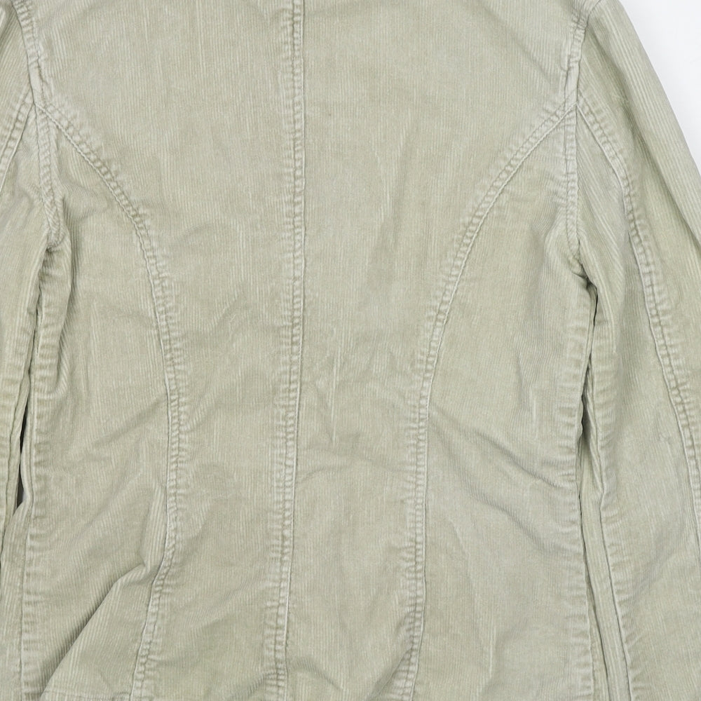 Red Herring Womens Beige Jacket Size 12 Button