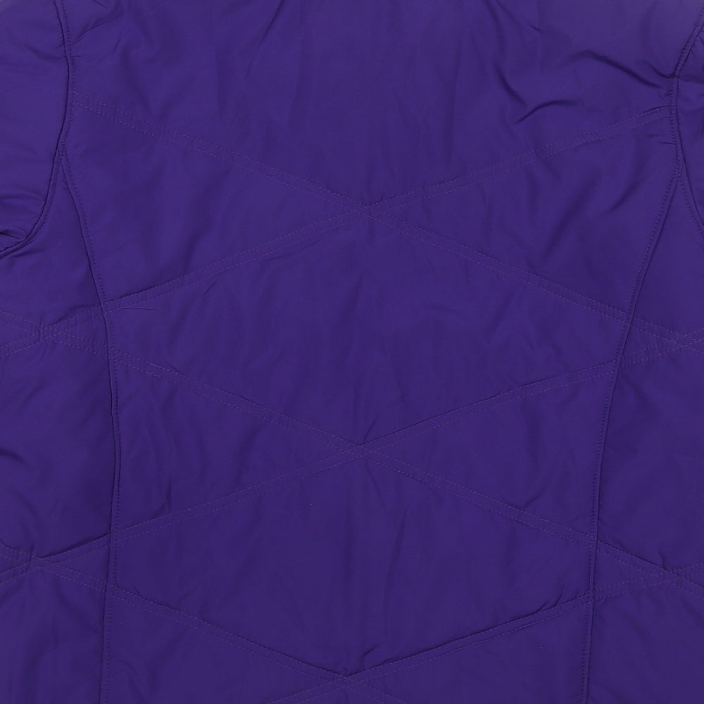 Merrell Womens Purple Jacket Size L Zip