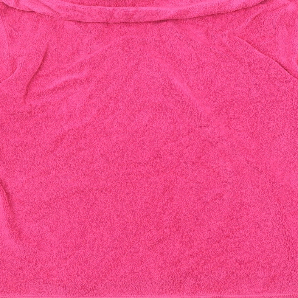 Per Una Womens Pink Cotton Pullover Sweatshirt Size M Pullover