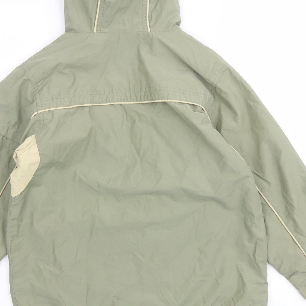 Adams Boys Green Jacket Size 8 Years Zip