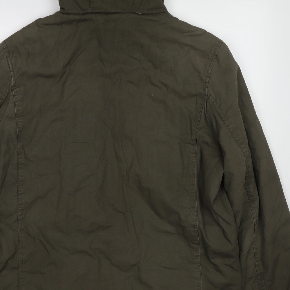 Threadbare Womens Green Jacket Size XL Zip
