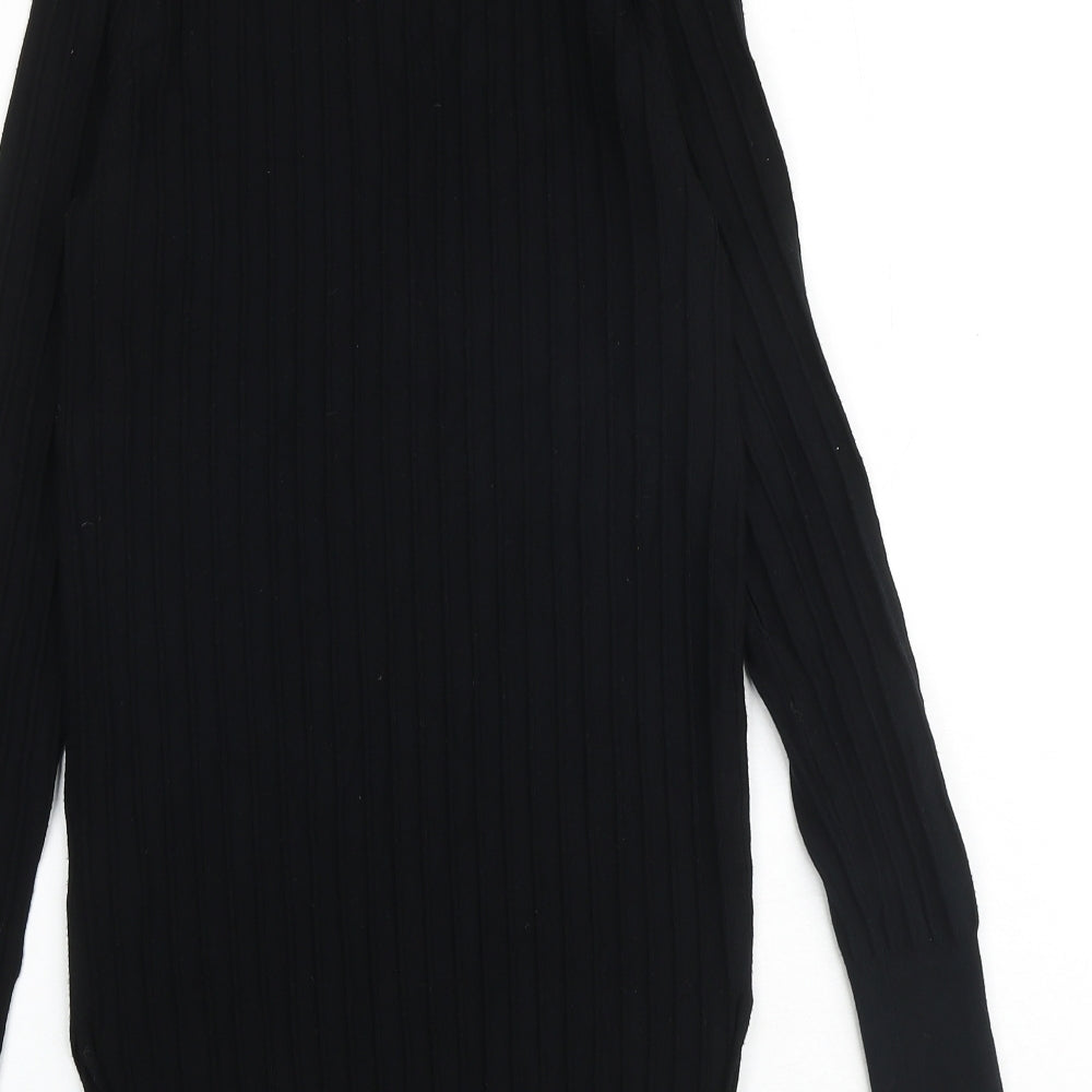 Inwear Womens Black Round Neck Viscose Pullover Jumper Size S