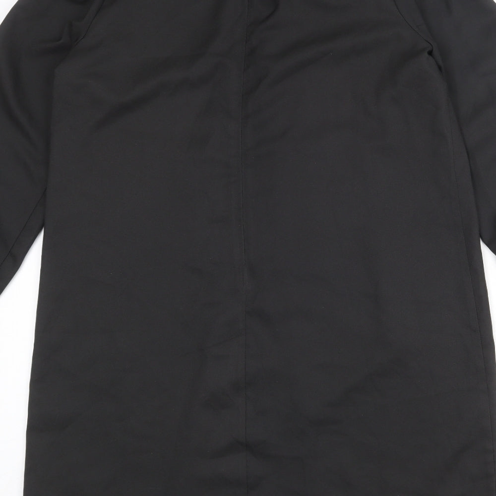 Glamorous Womens Black Polyester A-Line Size 10 Halter Zip