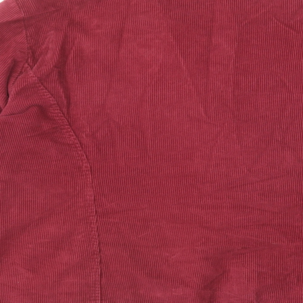 Bishopton Trading Womens Red Jacket Size L Button