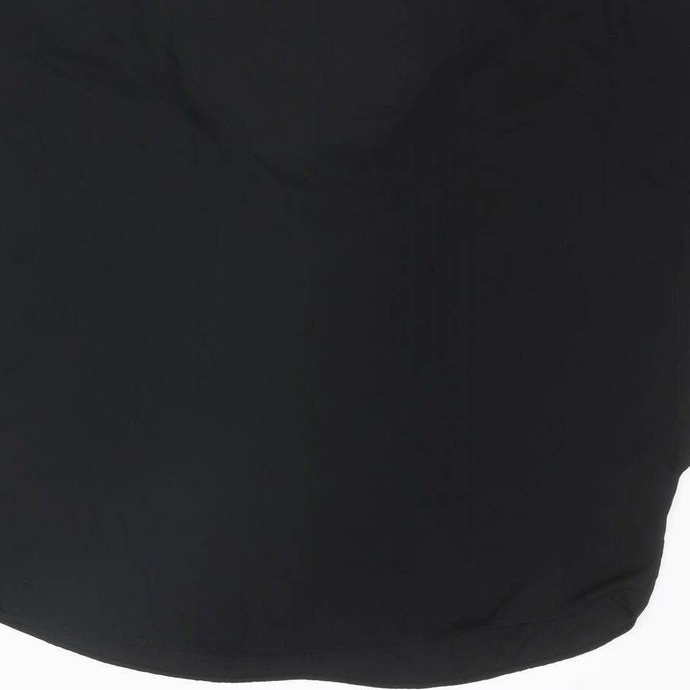 Oasis Womens Black Polyester Camisole Blouse Size 14 V-Neck