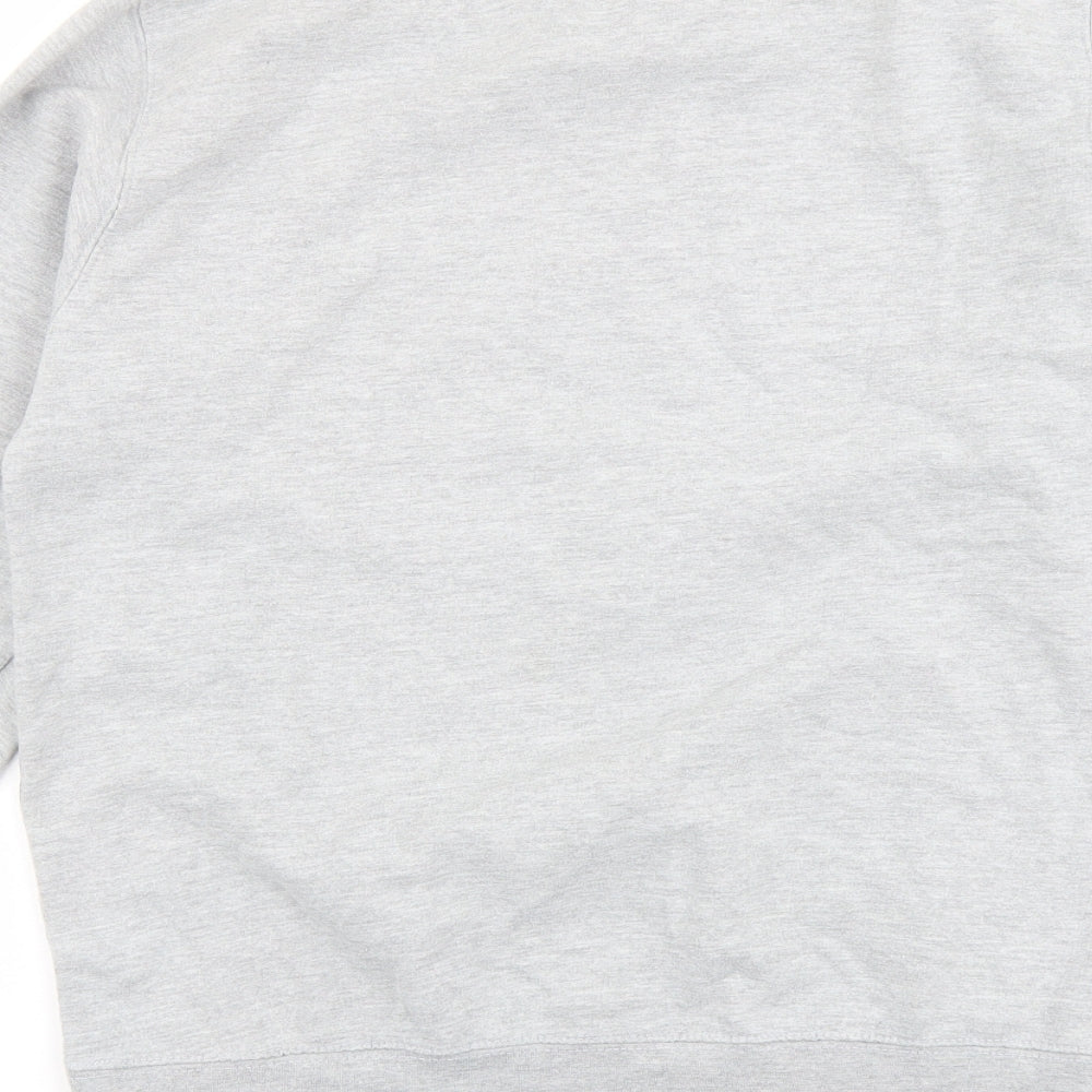 Nitro Citrus Mens Grey Cotton Pullover Sweatshirt Size M