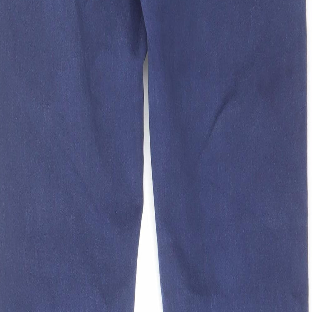 R.Display Womens Blue Cotton Skinny Jeans Size 8 L32 in Regular Zip