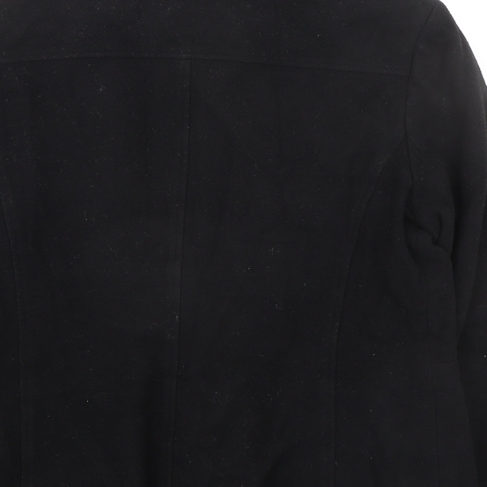 NEXT Womens Black Jacket Size 14 Button