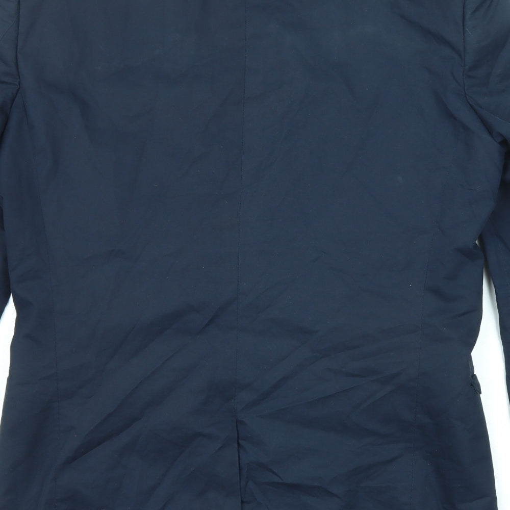 NEXT Mens Blue Cotton Jacket Suit Jacket Size 40 Regular