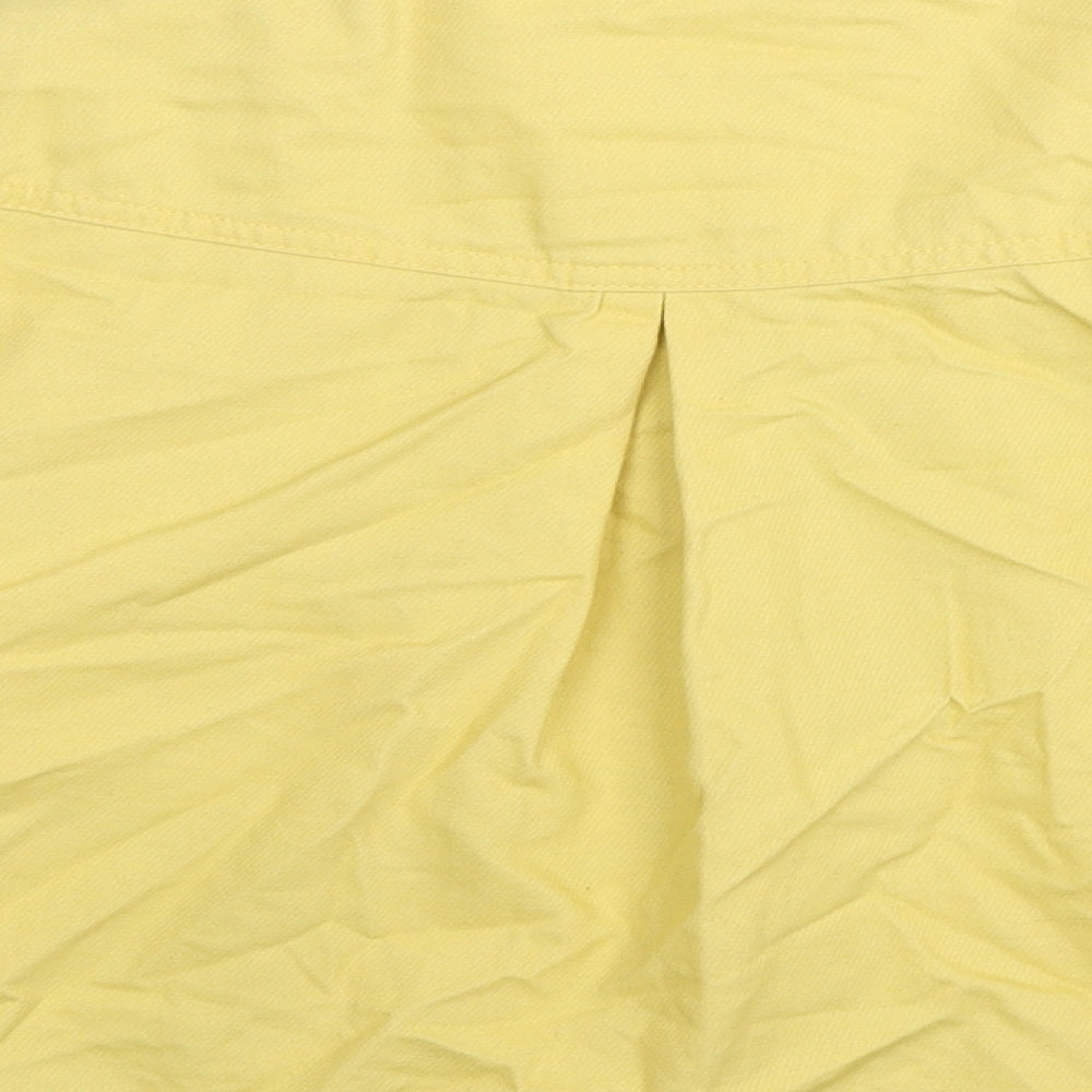 New Look Womens Yellow Jacket Size 12 Zip