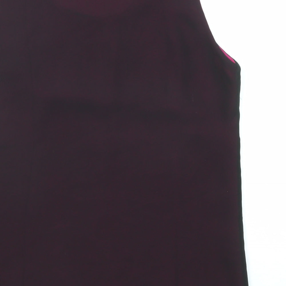 Insense Womens Black Polyester Basic Tank Size M Round Neck