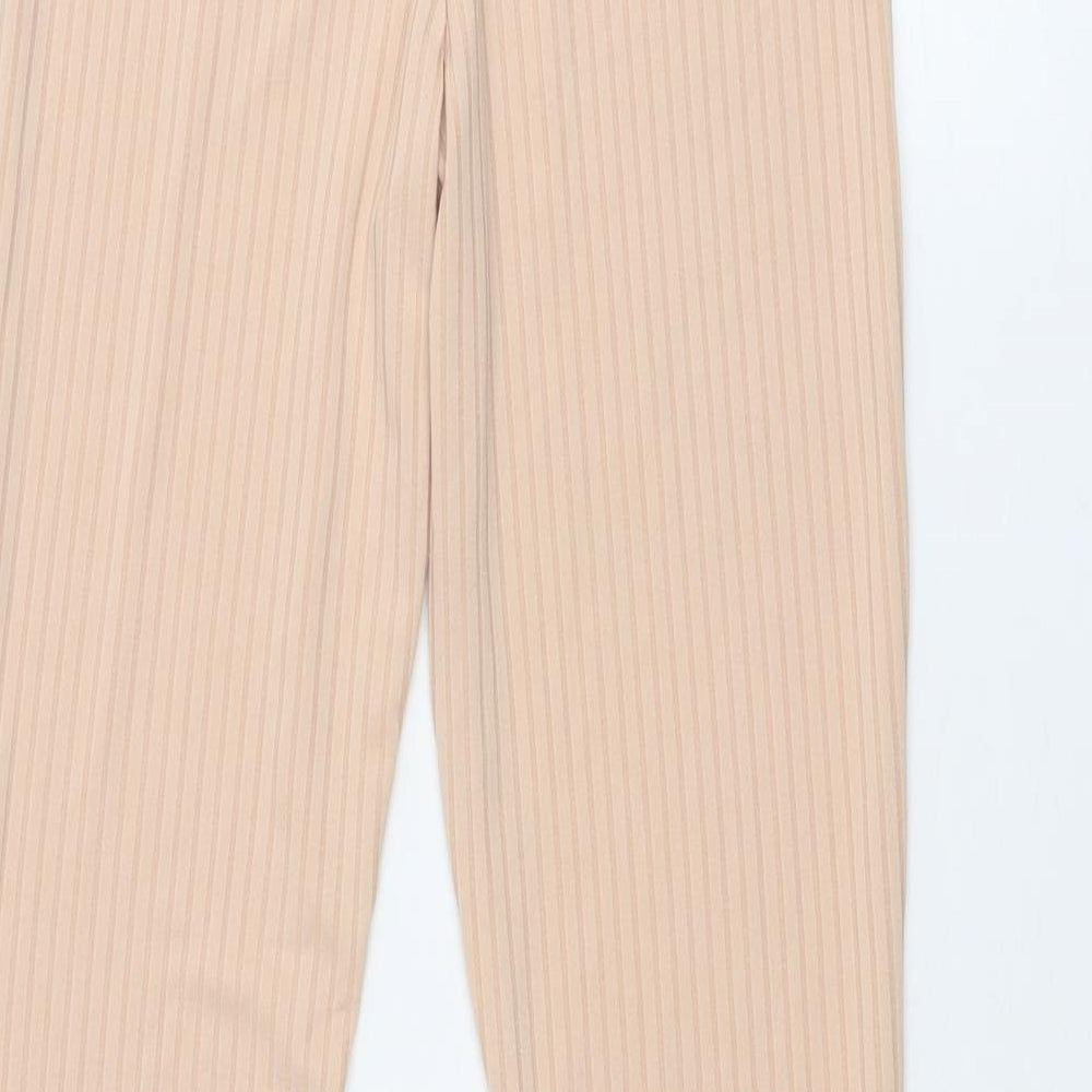 I SAW IT FIRST Womens Pink Polyester Jogger Trousers Size 8 L31 in Regular