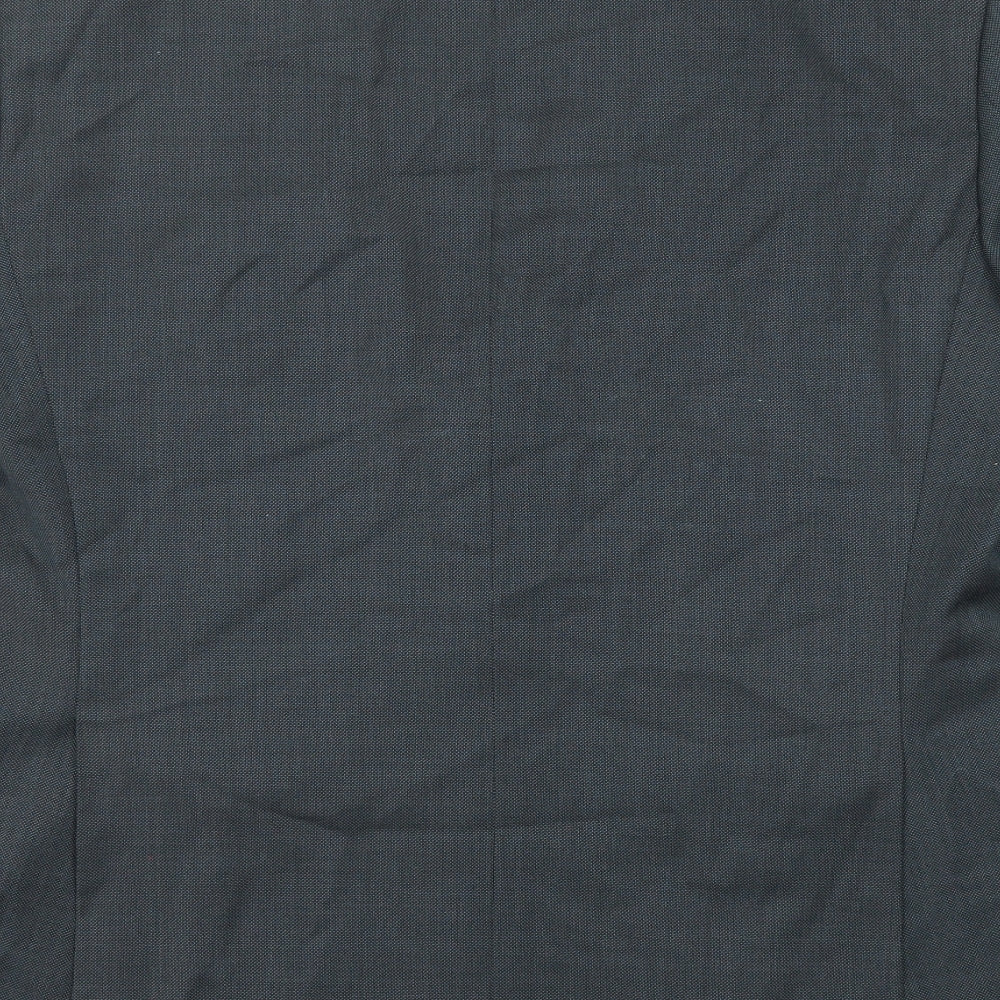 Marks & Spencer Mens Black Wool Jacket Suit Jacket Size 42 Regular