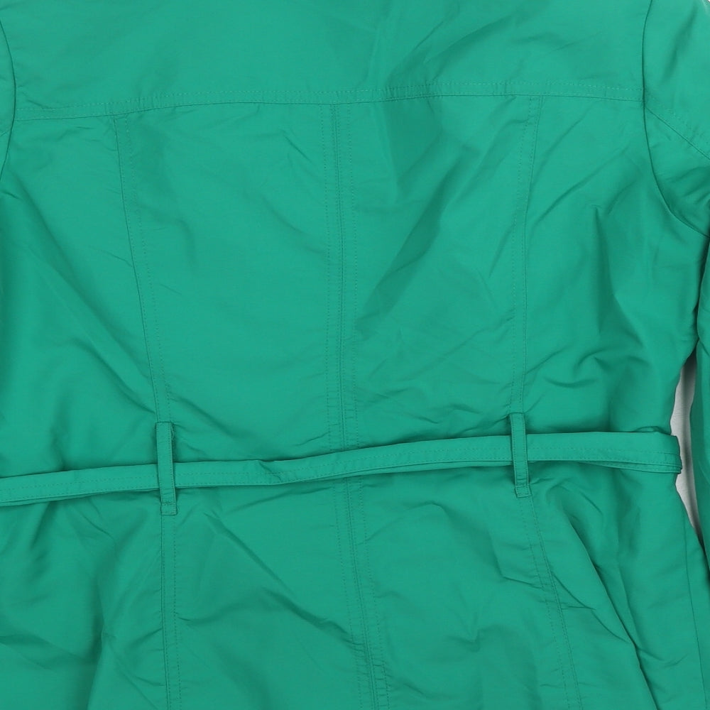 Marks & Spencer Womens Green Jacket Size 14 Button