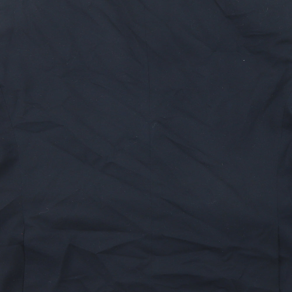 Marks & Spencer Mens Blue Polyester Jacket Suit Jacket Size 42 Regular