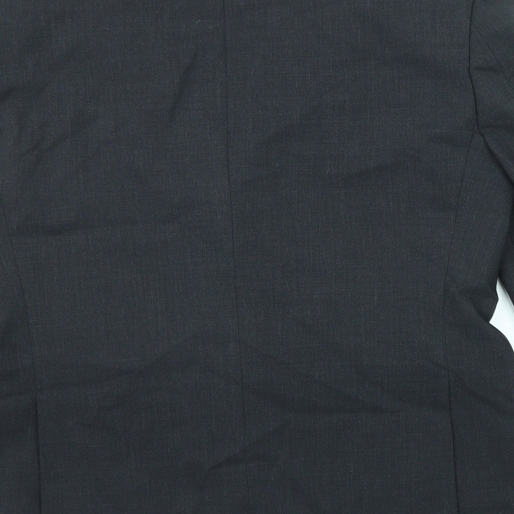 Marks & Spencer Mens Black Wool Jacket Suit Jacket Size 40 Regular
