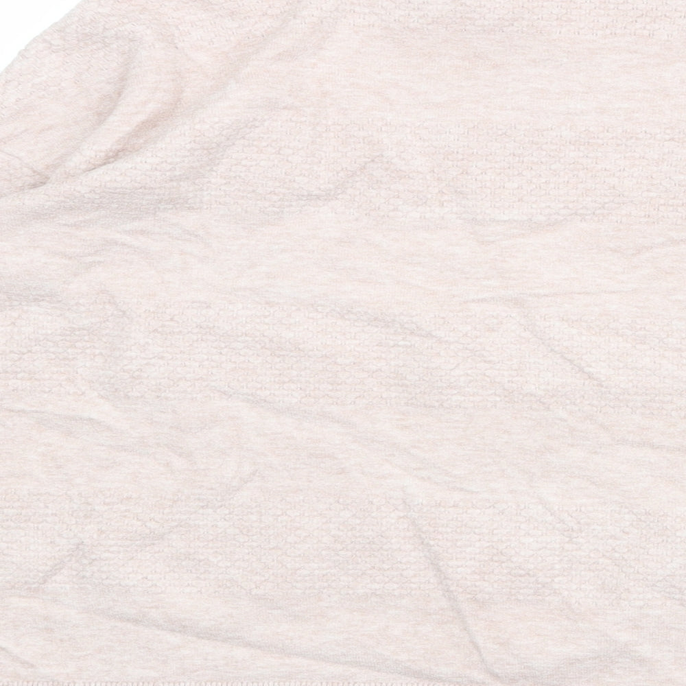 Only Womens Pink Round Neck Viscose Pullover Jumper Size M