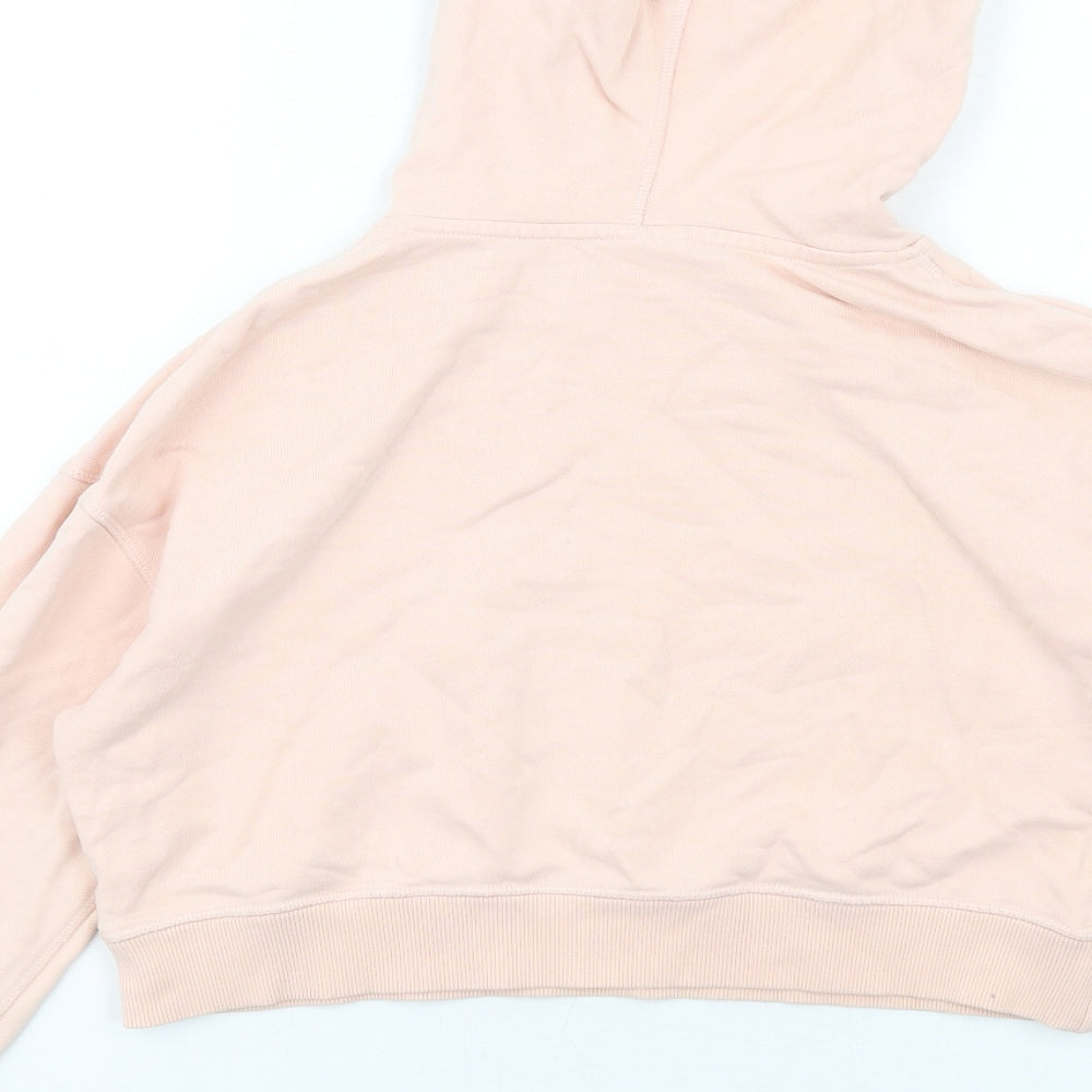 AS Colour Womens Pink Cotton Pullover Hoodie Size XS Pullover