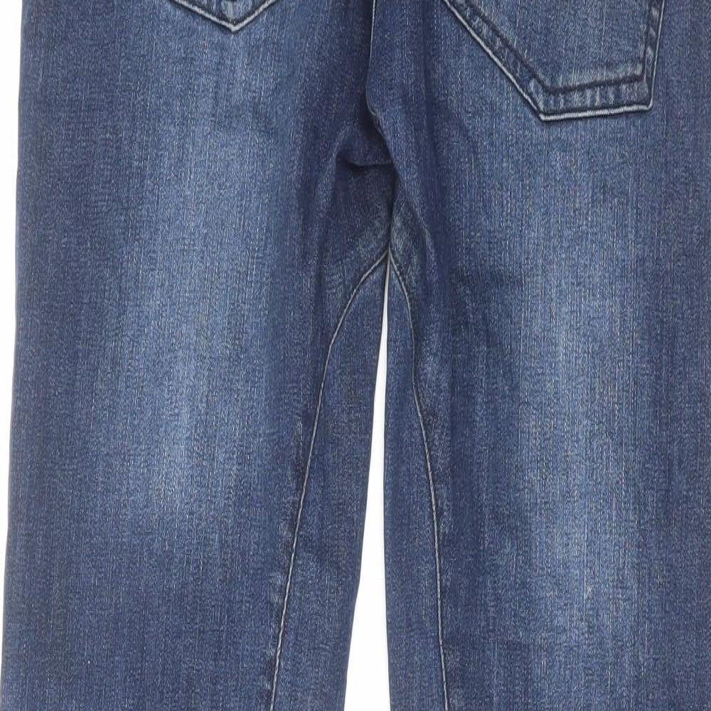 Seven Series Mens Blue Cotton Straight Jeans Size 32 in L30 in Regular Button