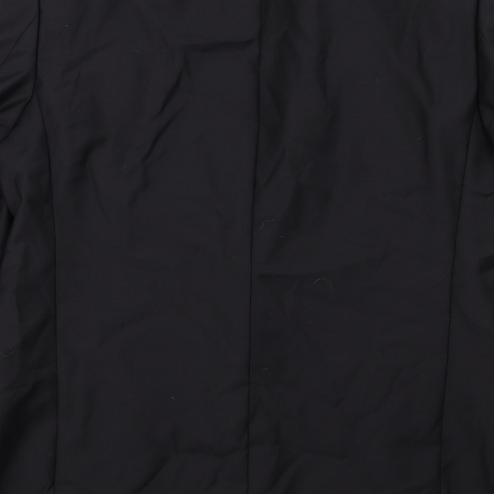 Scott & Taylor Mens Black Polyester Jacket Suit Jacket Size 42 Regular