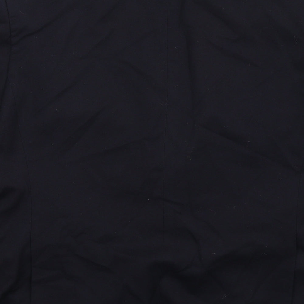 Marks & Spencer Mens Blue Polyester Jacket Suit Jacket Size 42 Regular