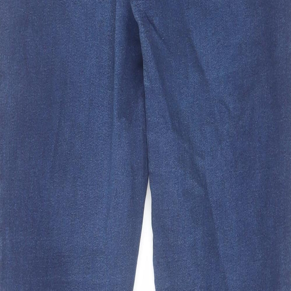 Marks & Spencer Womens Blue Cotton Jegging Jeans Size 30 in L26 in Regular