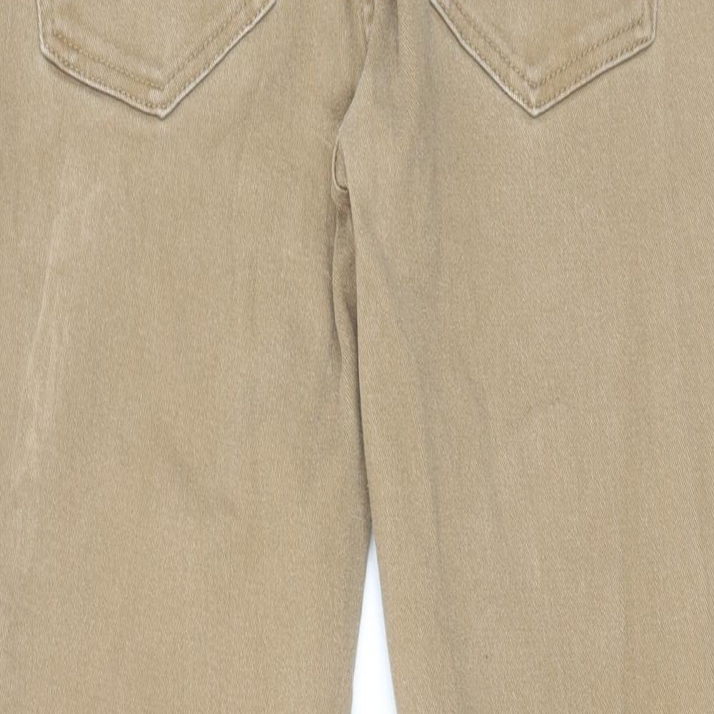 Denim & Co. Mens Beige Cotton Skinny Jeans Size 30 in L30 in Slim Zip