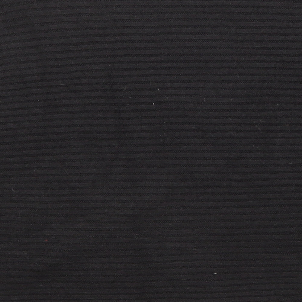 New Look Womens Black Round Neck Acrylic Pullover Jumper Size S