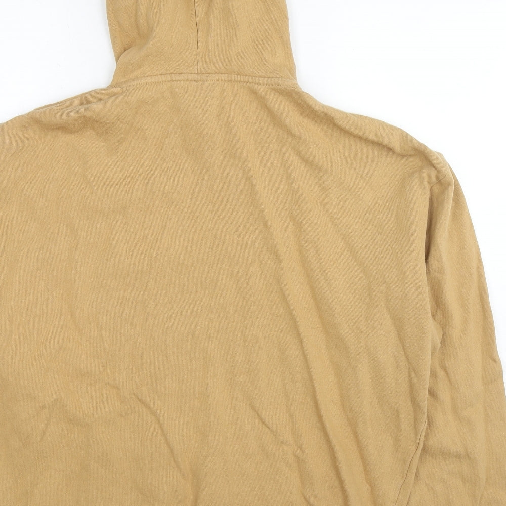 ASOS Womens Beige Cotton Pullover Hoodie Size XS Pullover