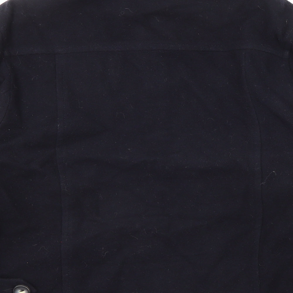 Charlotte Halton Womens Blue Jacket Size 12 Zip