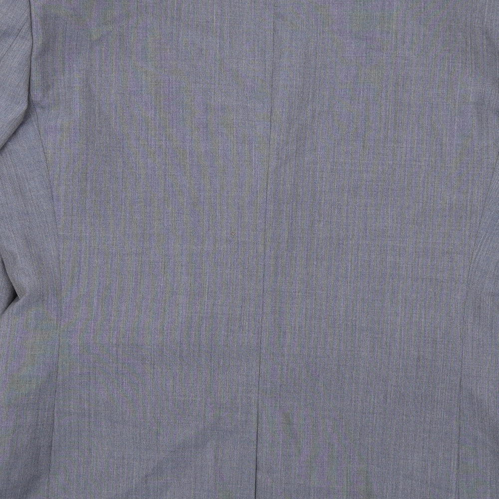 NEXT Mens Blue Wool Jacket Suit Jacket Size 42 Regular