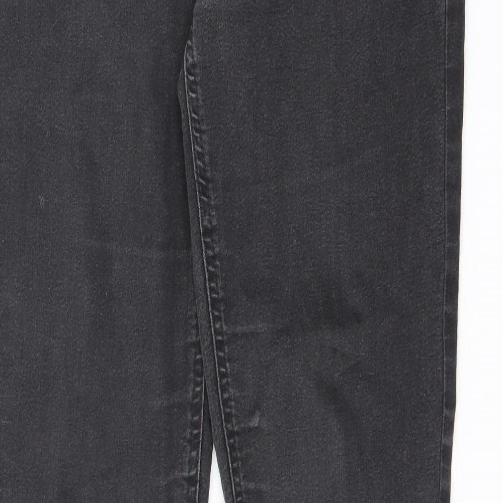 Marks & Spencer Womens Black Cotton Jegging Jeans Size 10 L30 in Regular