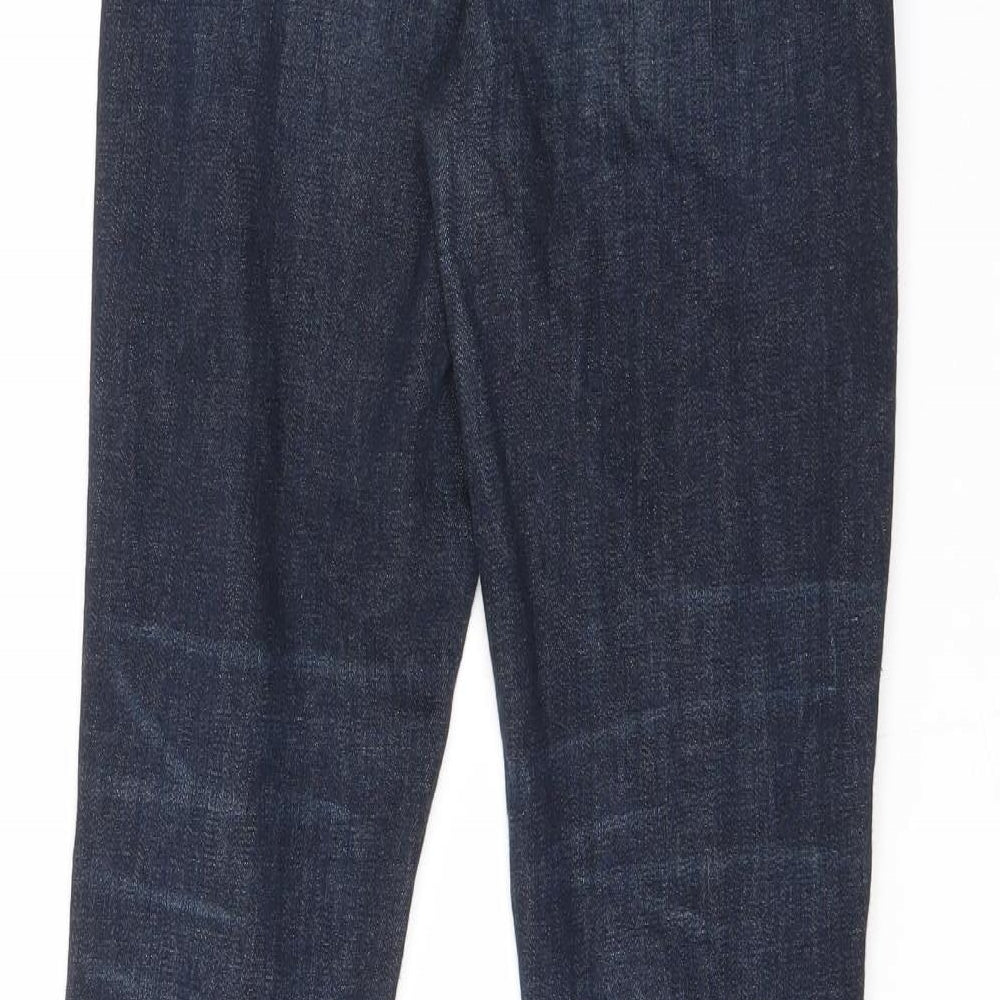 J Brand Womens Blue Cotton Skinny Jeans Size 26 in L29.5 in Regular Zip