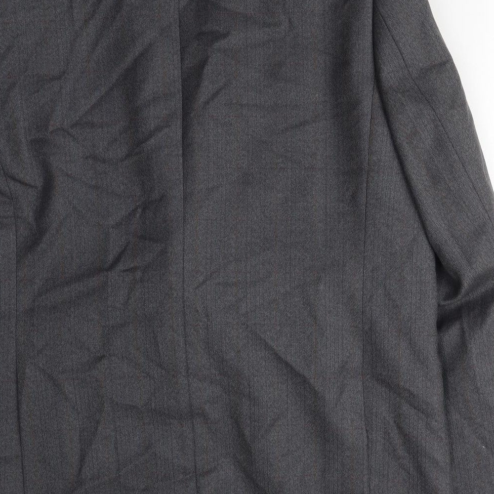 Douglas Mens Grey Wool Jacket Suit Jacket Size 44 Regular