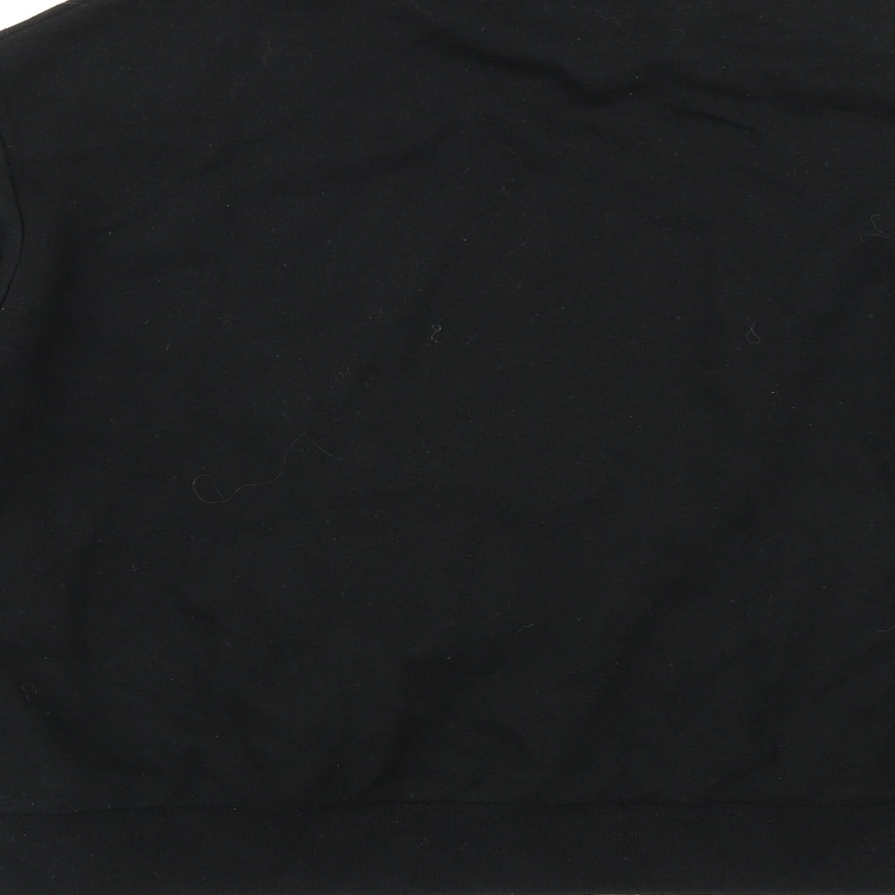 Zara Womens Black Cotton Pullover Sweatshirt Size S Pullover - I must be dreaming