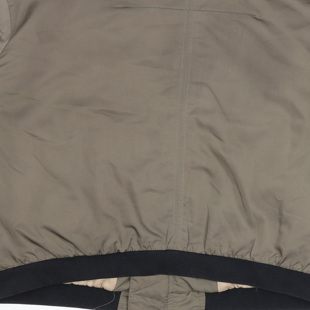 Zara Womens Green Jacket Size L Zip
