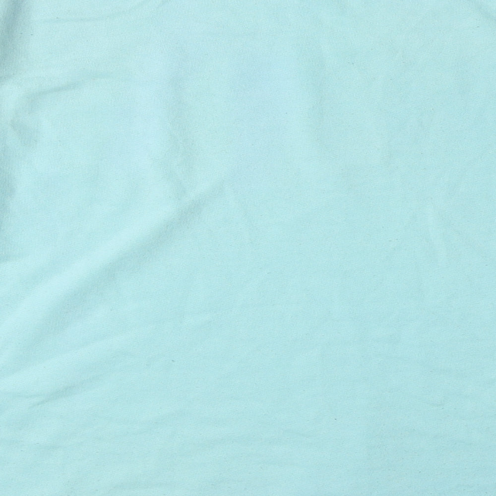 PINK Womens Blue Cotton Pullover Sweatshirt Size XS Pullover