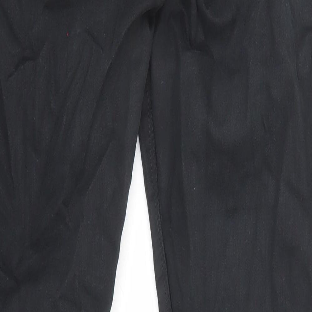 Warehouse Womens Black Cotton Skinny Jeans Size 12 L27 in Regular Zip