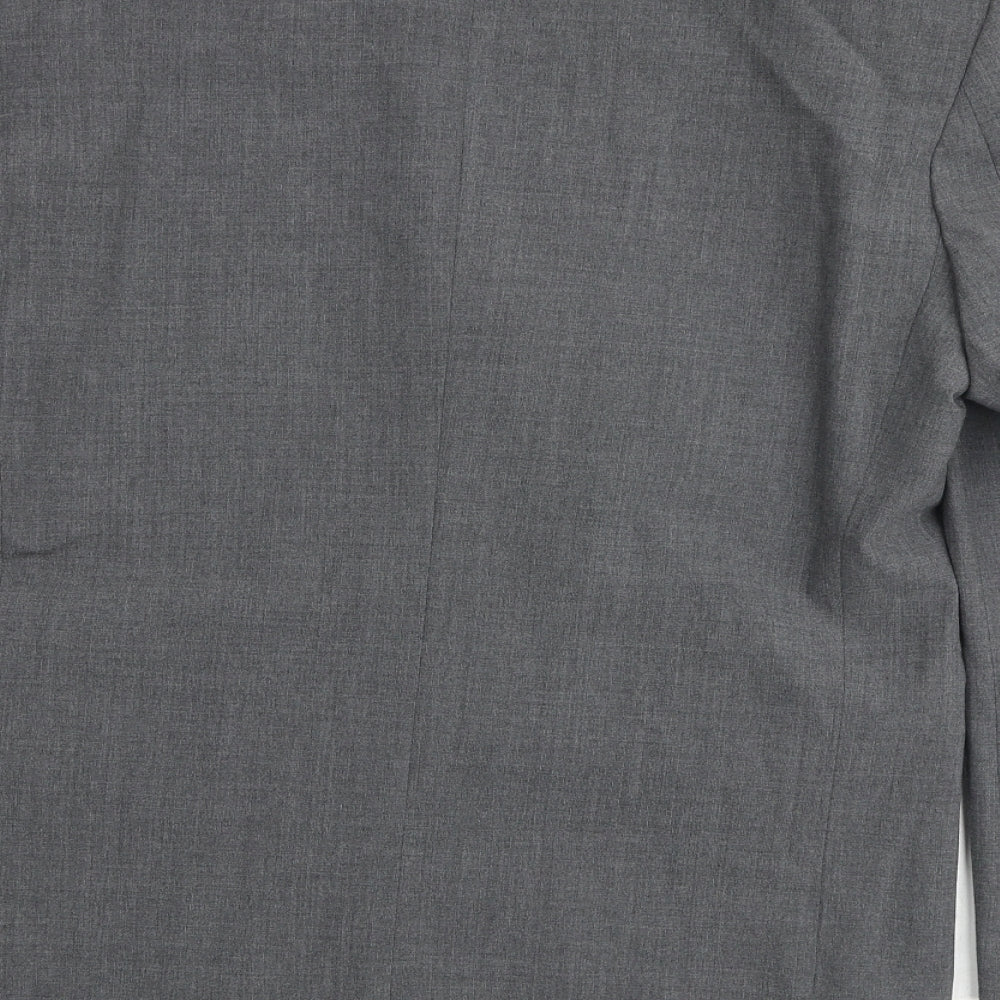 Modern Classics Mens Grey Wool Jacket Suit Jacket Size 38 Regular