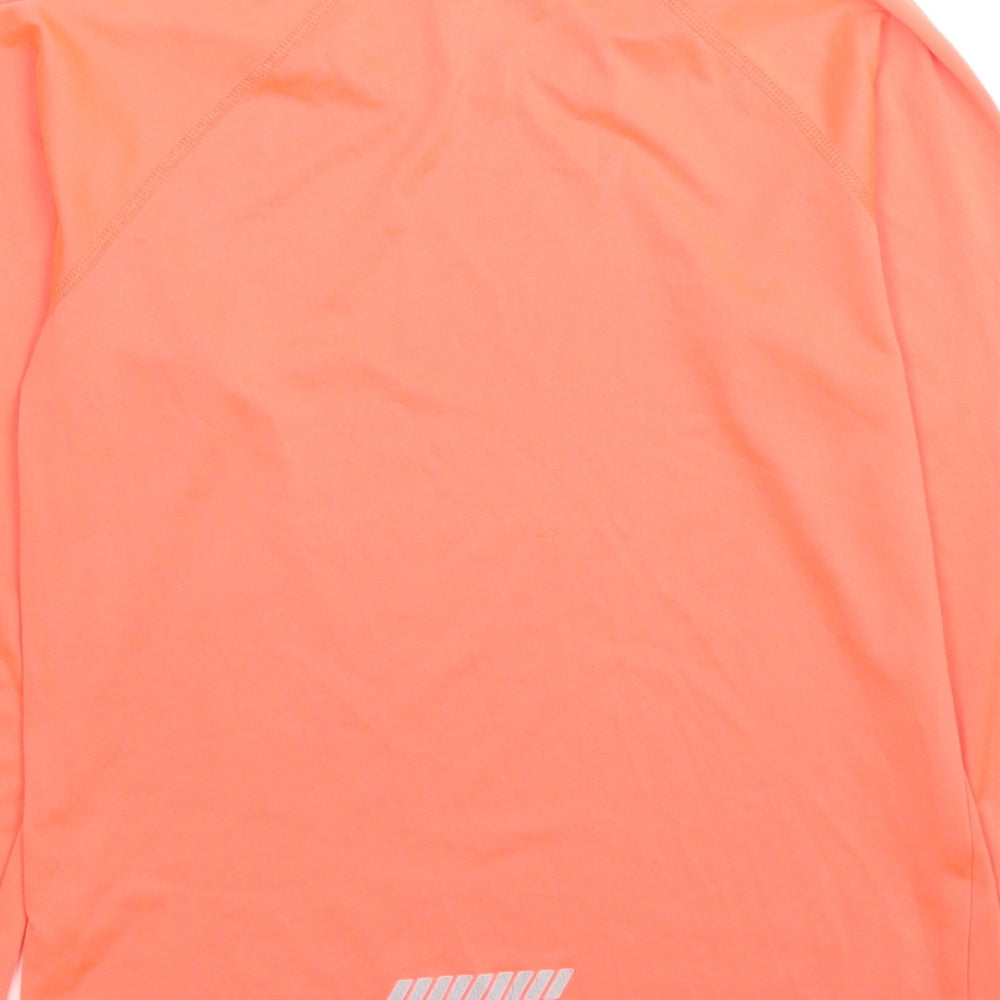 SUB4 Boys Red Polyester Basic T-Shirt Size 8 Years Round Neck Pullover