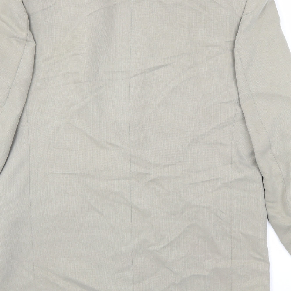 NEXT Mens Beige Modal Jacket Suit Jacket Size 40 Regular