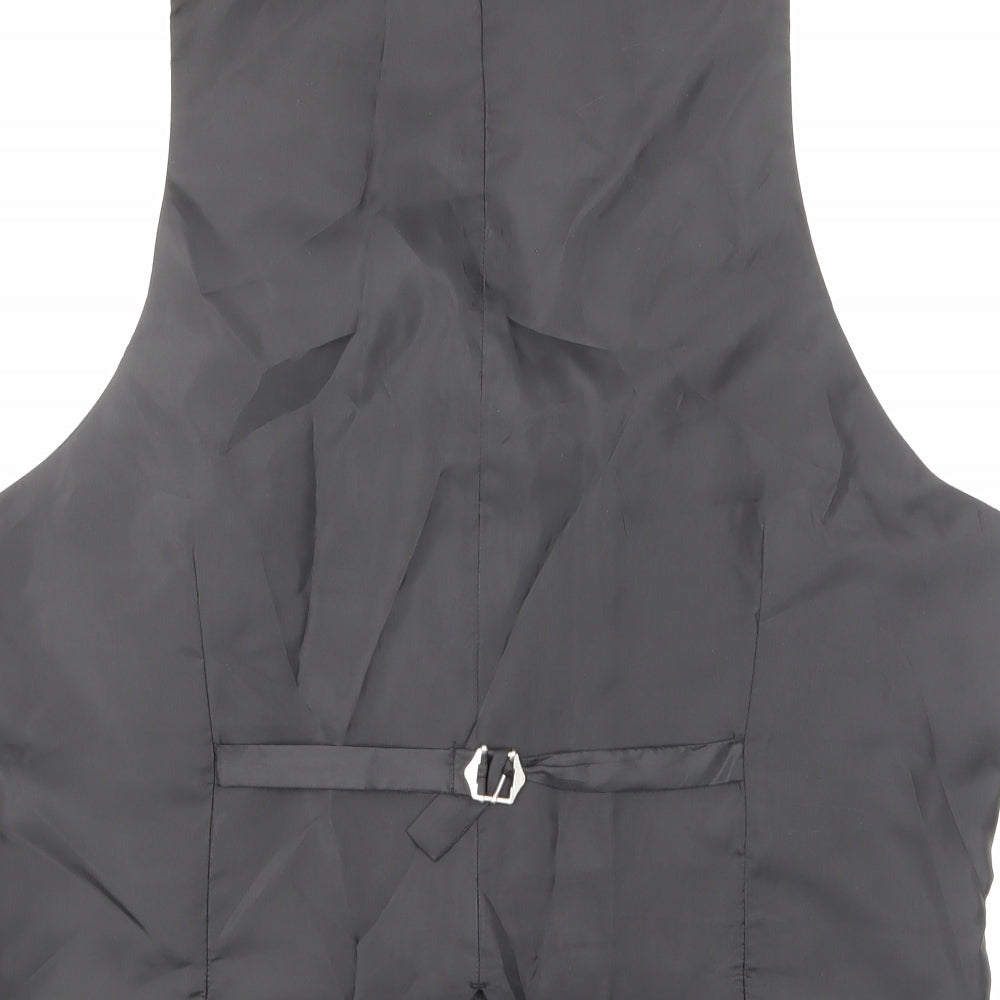 OneSixFive Mens Grey Polyester Jacket Suit Trousers Size 44 Regular