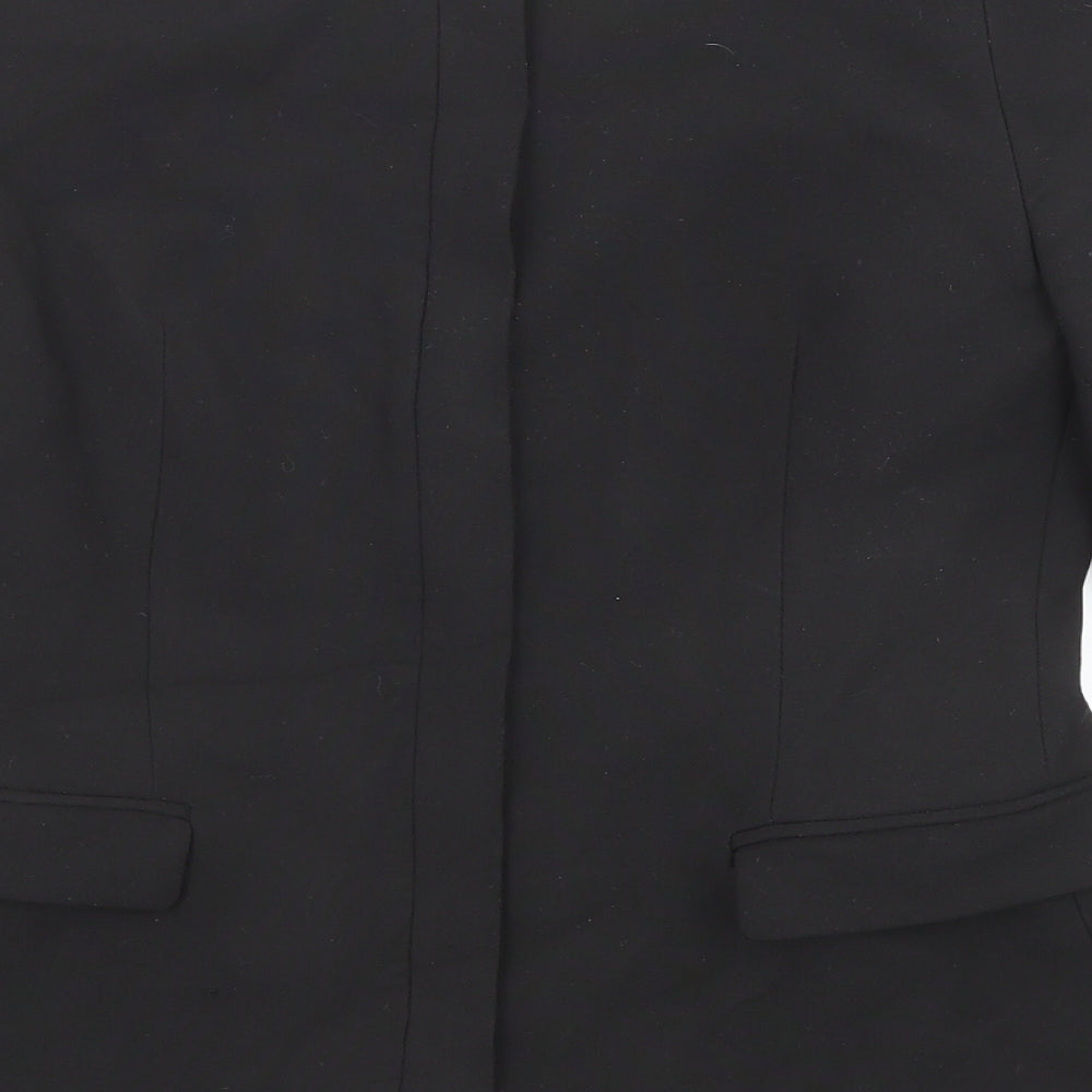 Zara Womens Black Jacket Size L Zip