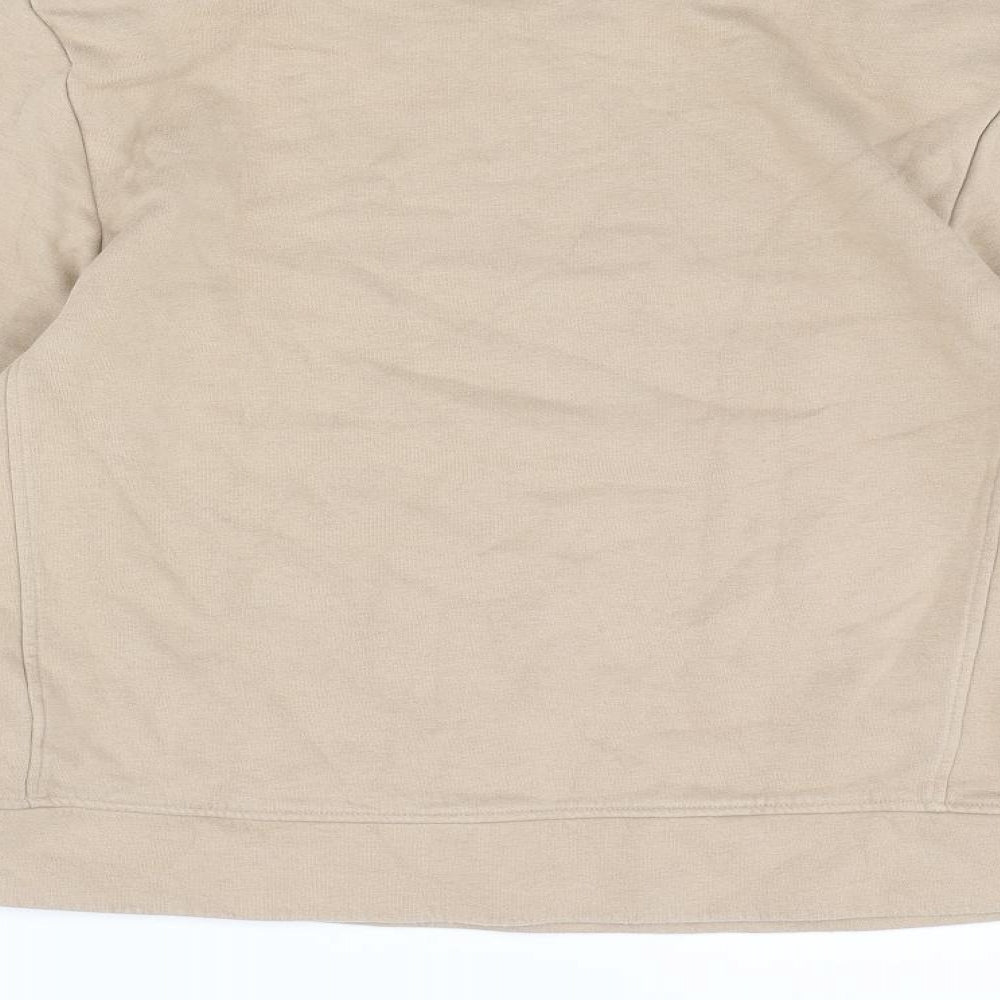 Marks & Spencer Womens Brown Cotton Pullover Sweatshirt Size S Pullover