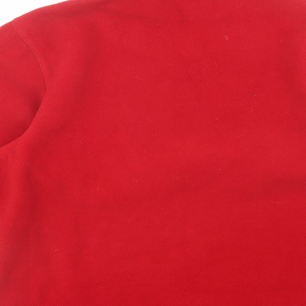Old Navy Mens Red Polyester Pullover Sweatshirt Size S