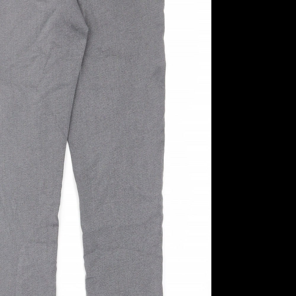 Marks & Spencer Womens Grey Cotton Skinny Jeans Size 32 in L28 in Regular - Elastic waist